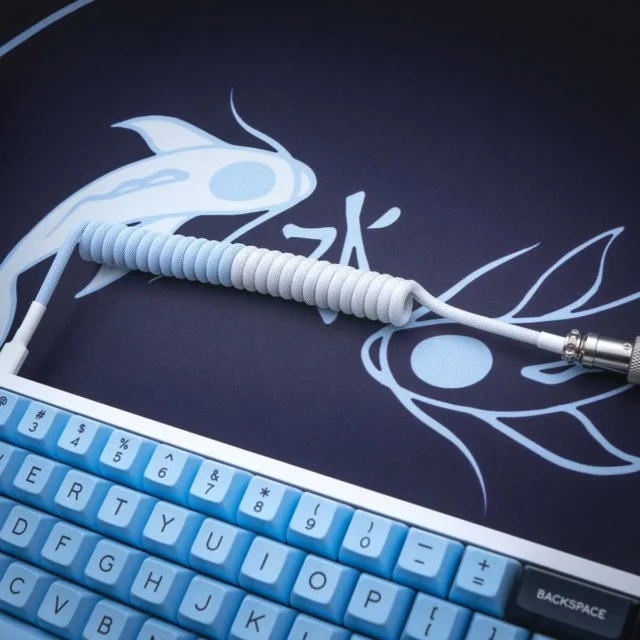 GMK Mizu custom coiled cable