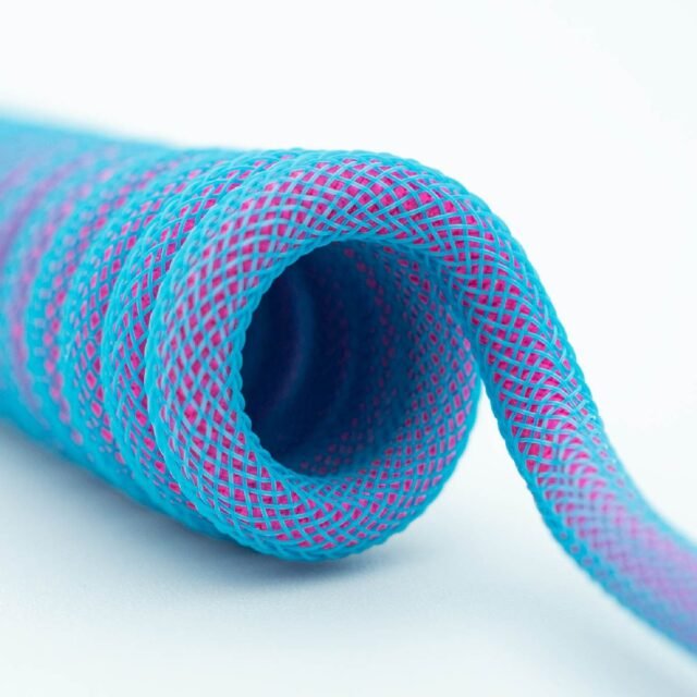 custom cable coiled for keyboard