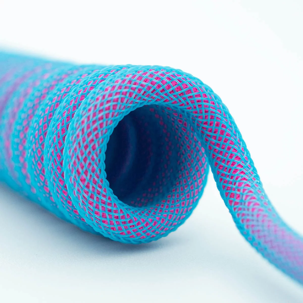 custom cable coiled for keyboard