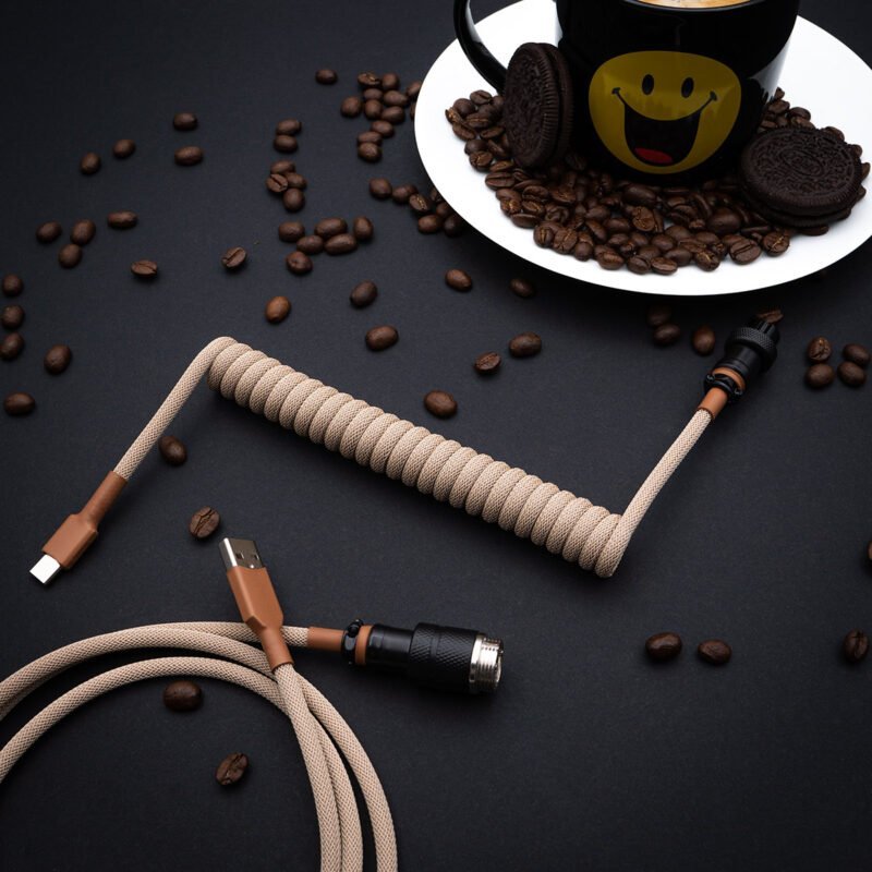gmk cafe custom cable for keyboard