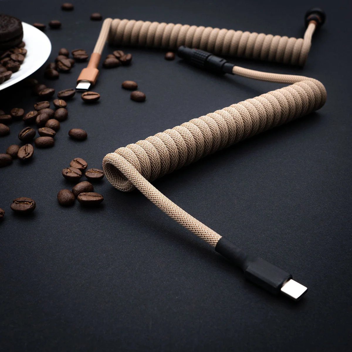 gmk cafe dark cable for keyboard