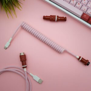 gmk darling custom cable for keyboard top view