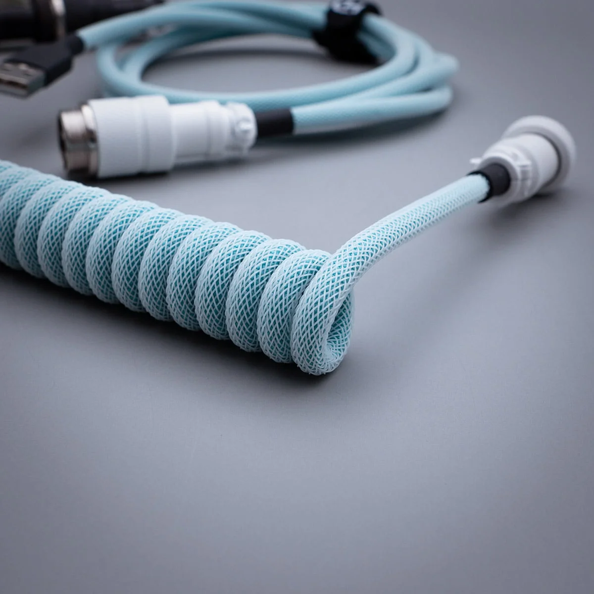delta custom coiled cable for keyboard