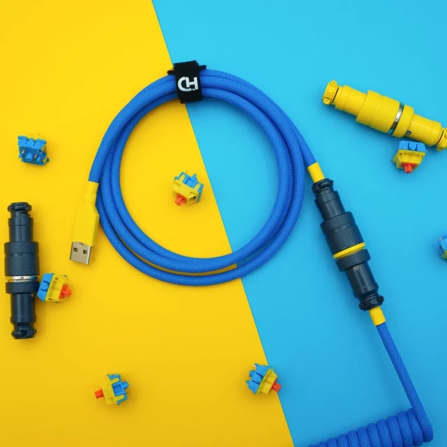 gmk nautilus coiled cable for keyboard