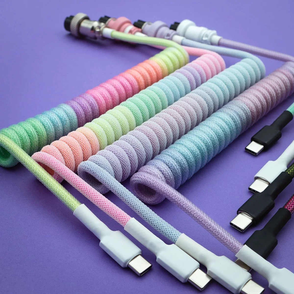 rainbow cables keyboard
