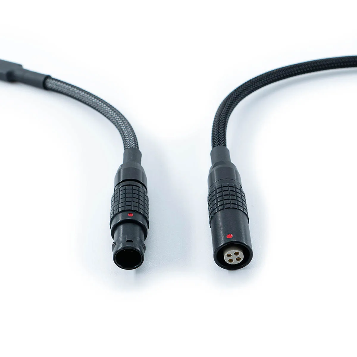 Custom straight keyboard cable – no detachable black Custom Straight Keyboard Cable - Detachable