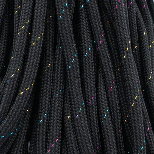 Black glitter