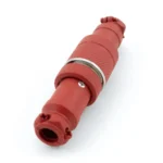 Connector gx16 4 pins red powder connector gx16 4 pins red powder