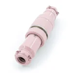 Connector gx16 4 pins rose powder connector gx16 4 pins rose powder