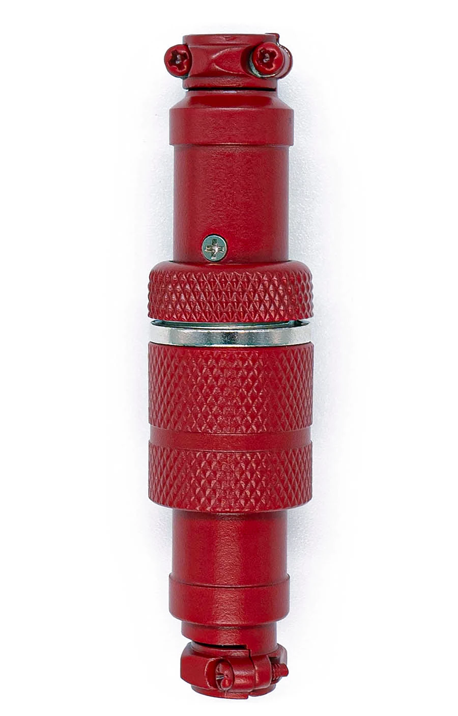 GX16 Red + Chrome Thread