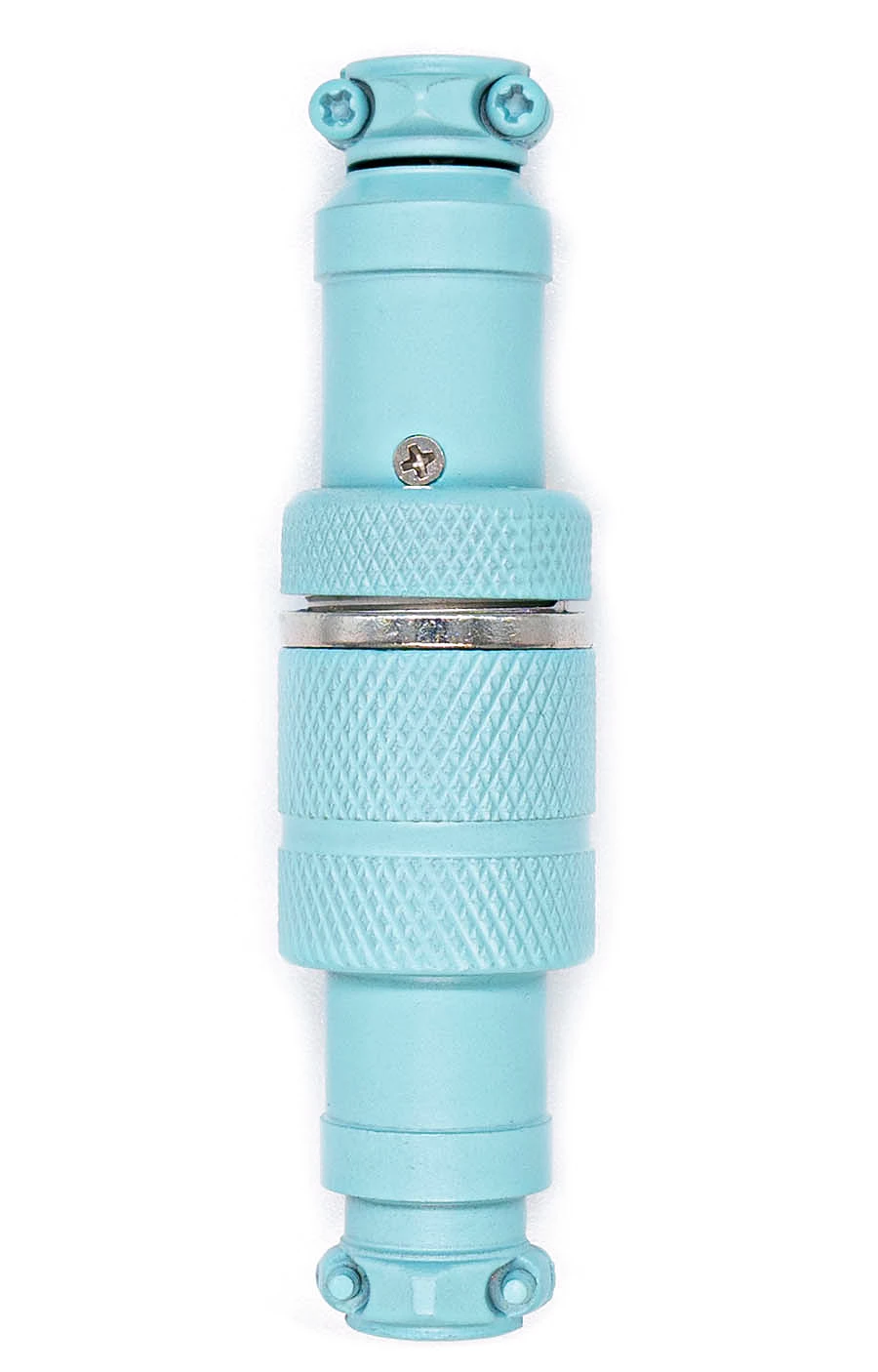GX16 Robbin's Egg Blue + Chrome Thread